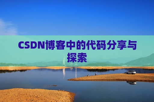 CSDN博客中的代码分享与探索